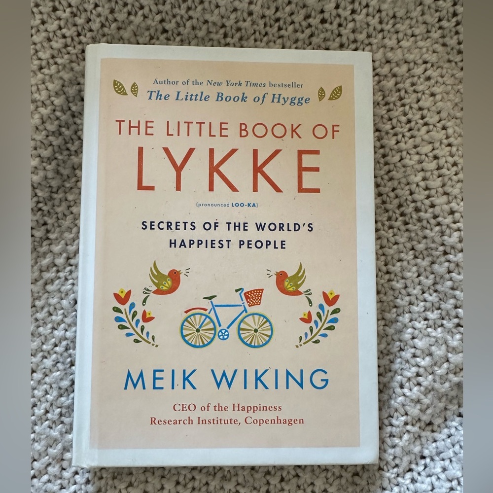 The Little Book of Lykke by Meik Wiking - Cream Cover